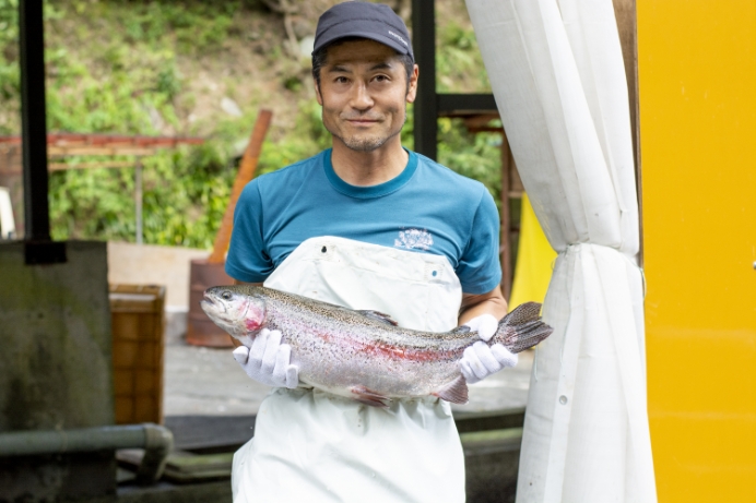 有限会社忍沢養殖場 甲斐あかね鱒 山梨県 富士川町 富士の介 ヤマメ イワナ サツキマス